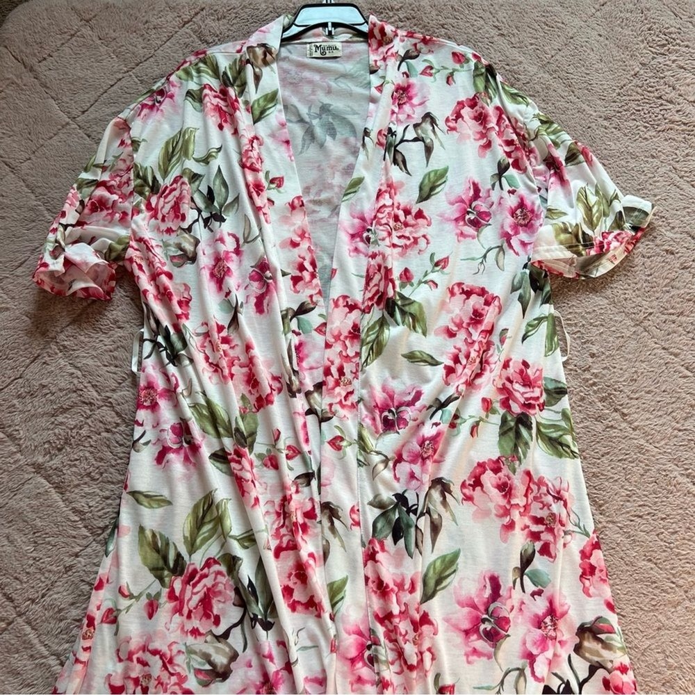 Show Me Your MuMu Garden Bloom Brie Robe Preppy Minimalist Coquette One Size